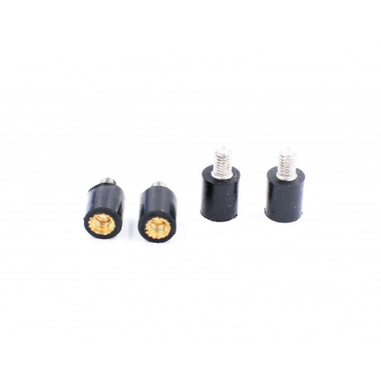 Matek - M3 Spacers - Soft Mount - for FC (4pces) Matek - M3 Spacers - Soft Mount - for FC (4pces)