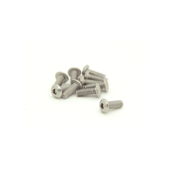 Titanium screw M2x8mm - 10pcs Titanium screw M2x8mm - 10pcs