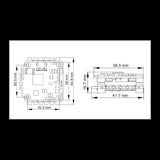 X-Tower2 F7 60A 30x30 Stack By Flycolor X-Tower2 F7 60A 30x30 Stack By Flycolor