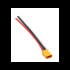 XT30 male cable 16AWG - 10cm