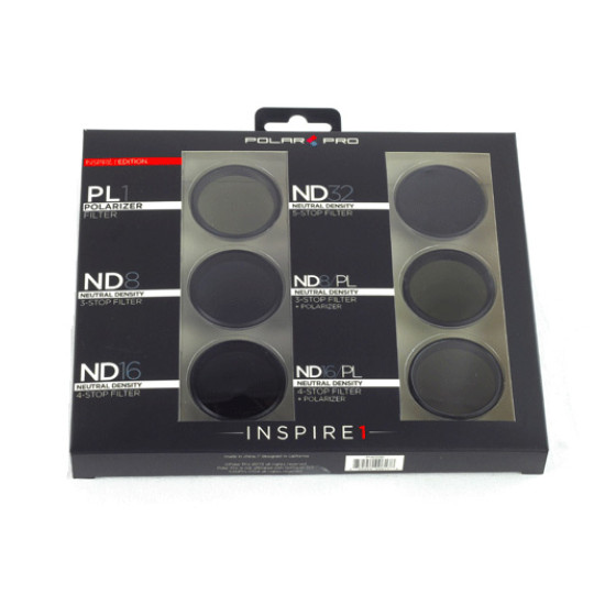 Polar Pro Filter 6-Pack for Osmo/Inpire X3 Polar Pro Filter 6-Pack for Osmo/Inpire X3