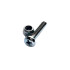 Screw M3x16 & lock nut (metal)