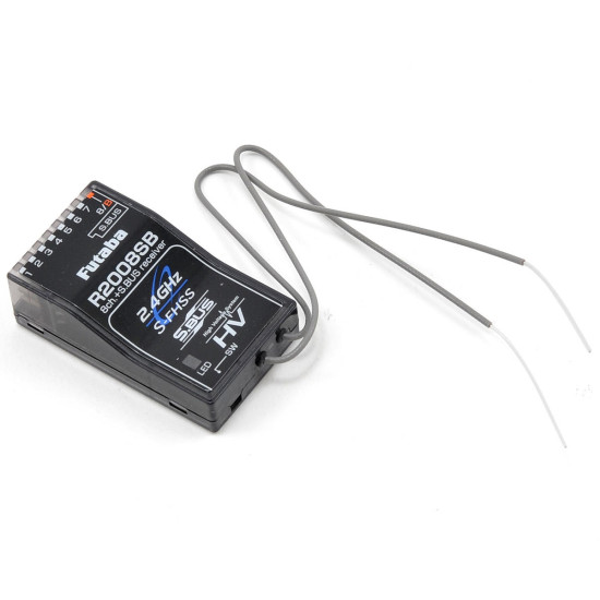 Futaba R2008SB 2.4GHz S-FHSS 8-Channel S.Bus Receiver Futaba R2008SB 2.4GHz S-FHSS 8-Channel S.Bus Receiver
