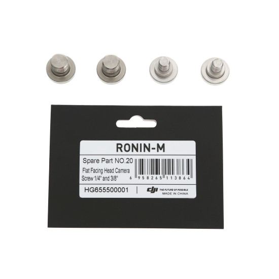 Flat Facing Head Camera Screw 1/4 Flat Facing Head Camera Screw 1/4
