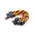 Twisted 10CM Male to Male Servo Lead (JR)