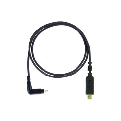 HyperThin Right Angle Micro to Micro HDMI Cable 50 cm
