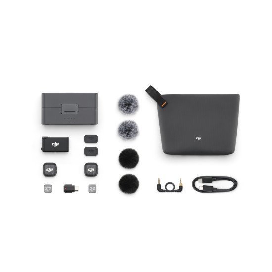 DJI Mic 3 (2 TX + 1 RX + Charging Case)